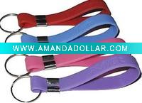 silicone keychain/soft plastic keychain