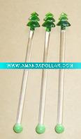 Wholesale christmas tree swizzle stick