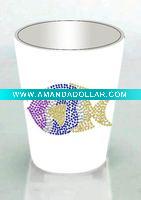 Wholesale cup decoration,acrylic stickers