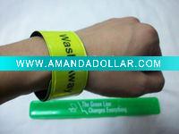 Wholesale Reflective slap bracelet