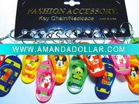 Wholesale PVC key ring