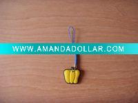 Wholesale CUTE design plastic soft PVC mobile phone charms