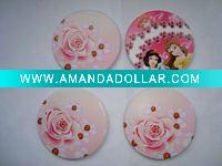 flower shape promotion gift mirror