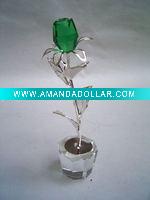 crystal flower,crystal rose(JDH-037)