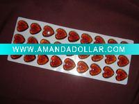 beautiful red diamond crystal paperweight
