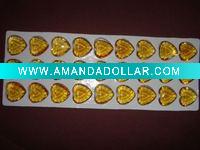 beautiful crystal yellow diamond