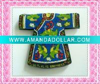 clothes shape soft pvc fridge magnet for decoration