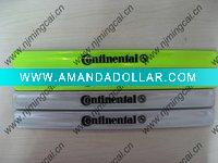 promotional wristband,reflective bracelet,PVC reflective snap wrap,arm band