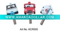 Wholesale custom soft PVC bus key cover/ key cap