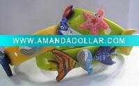 Wholesale silicone+pvc bracelet