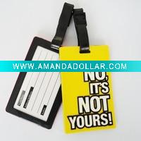 Soft PVC luggage Tags/Travel tags/Promotional gifts