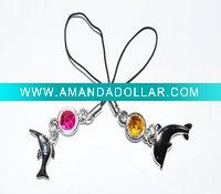 Wholesale fashion plastic mobile chain
