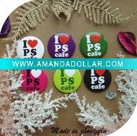 Wholesale 2011 Newest Button Badge With Various Size (ZY9-032)