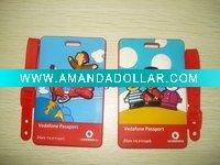 Wholesale 3D Soft Luggage Tag