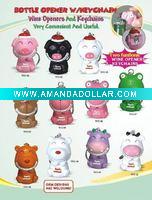 Wholesale novelty plastic key chain