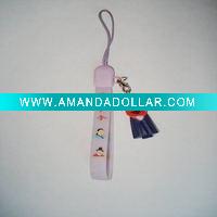 Wholesale plastic toy gift for phone decoration ,key chains