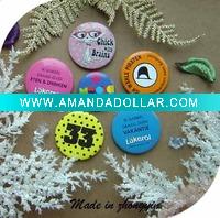 Wholesale 2011 Newest Button Badge With Various Size (ZY9-035)