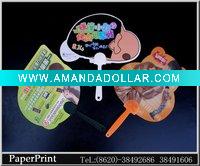 Wholesale pp plastic fan printing