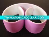 Wholesale silicone slap Bracelet