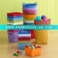 Wholesale plastic toy basket