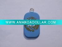 3d pvc effect zipper for customized design