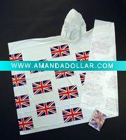 Rain poncho All-Over-Print Dispossable poncho