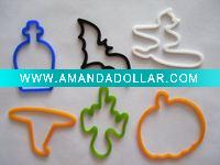 Wholesale funny wristbands shaped silicone rubber animal bands