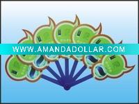 Wholesale plastic hand fan for business gift