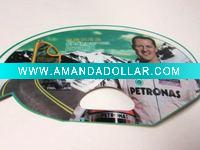 Wholesale 2011 PP/PVC cartoon plastic hand fan & logo printing