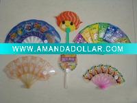 Wholesale pp folding fan