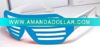 Wholesale newest shutter shade sunglasses glow in dark