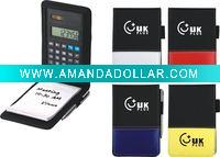 Wholesale notebook with calculator and pen