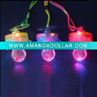 Wholesale flashing pacifier