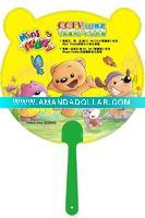 plastic promotional gift pp fans