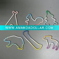 Wholesale elastic silicone hair bands