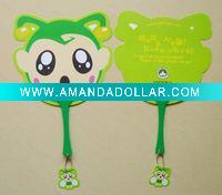 Wholesale Promotional plastic fan or advertising pp fan