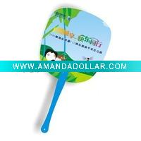 Wholesale PP advertising hand fan
