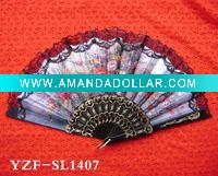 Wholesale hand fan YZF-SL1407