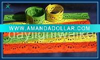 Wholesale Fashion Pvc Slap Wristband