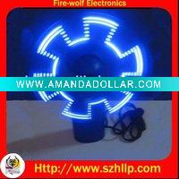 Wholesale Led gift.Flashing fan.Flashing gift.Summer gift.fan