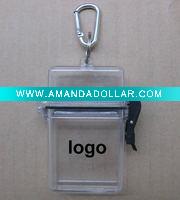 Wholesale waterproof box with hook /beach case/swimming box/plastic container