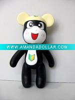 pvc bear plastic bear pvc bear gift toy christmas gift holiday gift