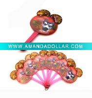 Promotional folding hand fan