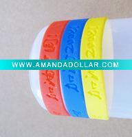 Wholesale Silicone bracelet with your logo