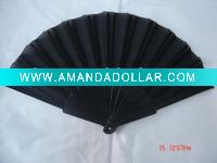 Wholesale folded fan/plastic fan/advertising fan