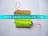 Wholesale fashion cloth pvc key chain,novelty key ring, 2010 bestseller key chain,popular key holder