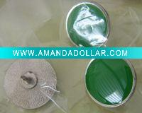 button badge with enamel and epoxy