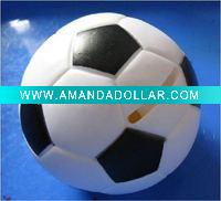Wholesale plastic football coin bank