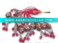 Wholesale cloisonne mobile phone chain