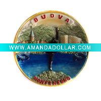 Wholesale ceramic souvenir plate